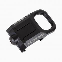 Attache sangle déportée à 20° - Picatinny Noir