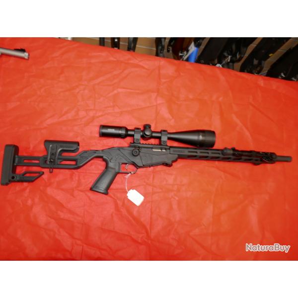 Carabine RUGER PRECISION RIMFIRE en 22Lr avec lunette HAWKE VANTAGE 4-16X50 et bipied UTG