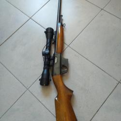 Carabine 22 LR UNIQUE X 51 BIS 2 CHARGEURS +LUNETTE+SILENCIEUX