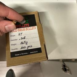 500 ogives mono métallique los 308 165grain hpbt