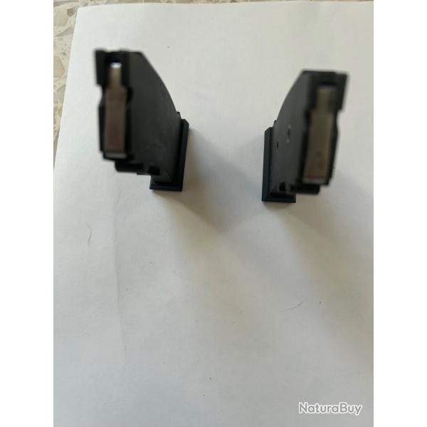 Lot de deux chargeurs CZ polymre pour 452 , 453 , 455