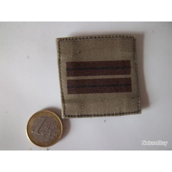 galon grade militaire lieutenant basse visibilit insigne collection