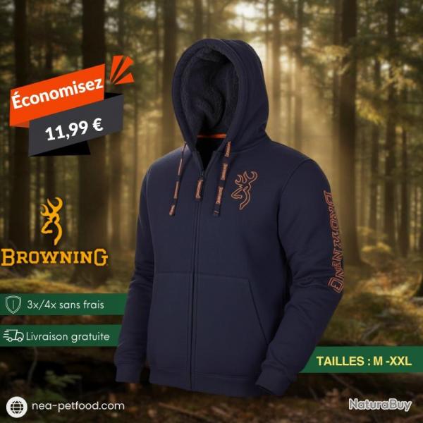 Sweat zipp chaud Snapshot Browning LIV OFFERTE