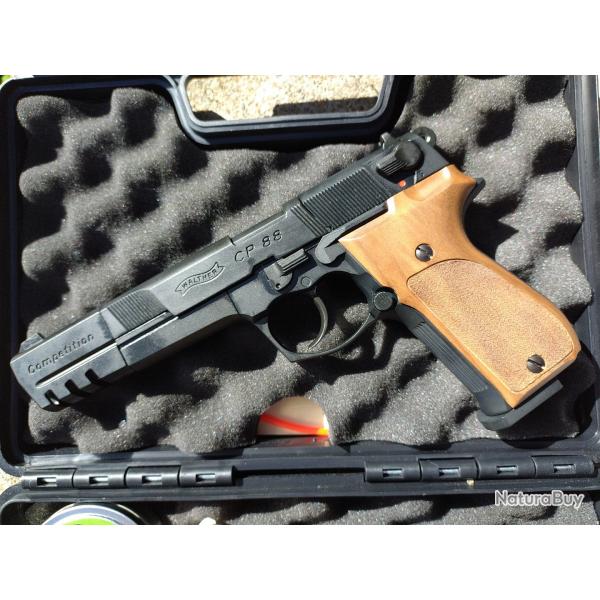 Walther CP88 COMPETITION 6" Noir - Crosse Bois