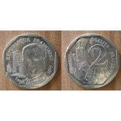 France 2 Francs 1995 Piece Franc Louis Pasteur Piece