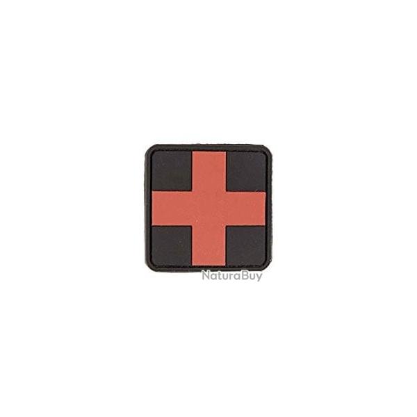 PATCH PVC mdical croix - premiers secours - grand Vert OD
