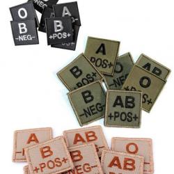 PATCH Groupe Sanguin Vert OD O+