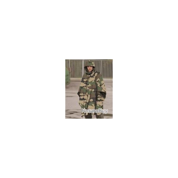 PONCHO RIPSTOP CAM CE