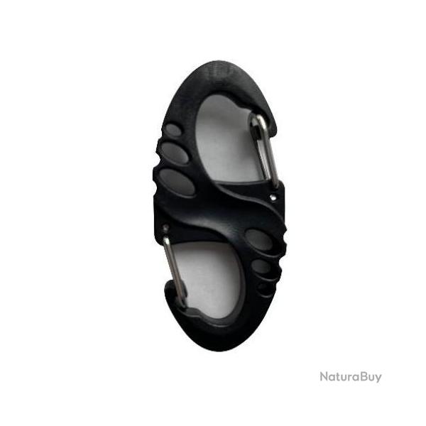 MOUSQUETON S-BINER Noir