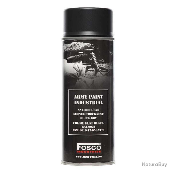 Bombe de peinture 400ml FLAT BLACK