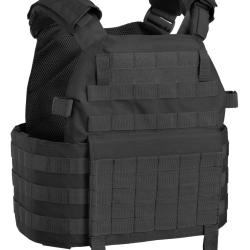 GILET PORTE PLAQUE NOIR