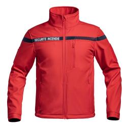 VESTE SOFTSHELL SECU-ONE SECURITE INCENDIE XL