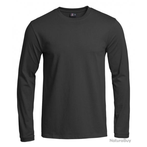 T SHIRT STRONG MANCHES LONGUES NOIR