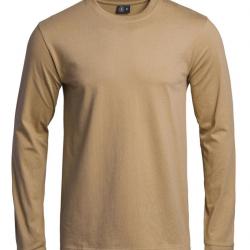 T SHIRT STRONG MANCHES LONGUES TAN