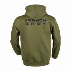 SWEAT FRENCH ARMY VERT OD