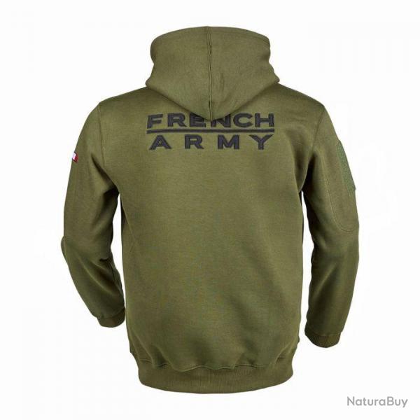 SWEAT FRENCH ARMY VERT OD