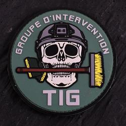 PATCH PVC GROUPE D'INTERVENTION TIG
