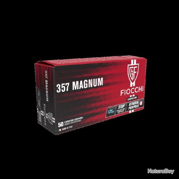 CARTOUCHES FIOCCHI .357 MAG SJSP 158gr x50