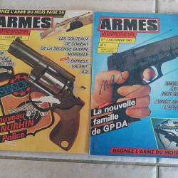Armes international numéro 1 et 2