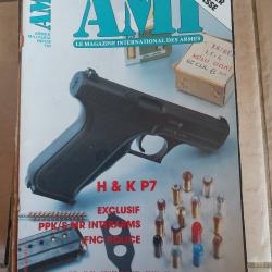 AMI - armes militaria infos 15 exemplaires entre le numéro 34 et le 74