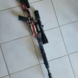 Carabine Ruger Precision Rimfire "American flag limited édition"22LR 10Cps 18" 46cm Filete 1/2-28"