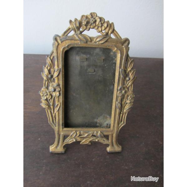 Petit cadre en rgule dor 1900 art nouveau