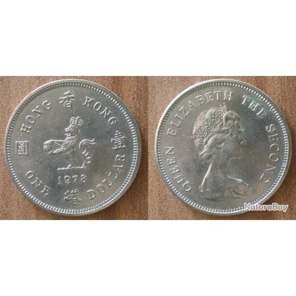 Hong Kong 1 Dollar 1978 Piece Dollars Elizabeth