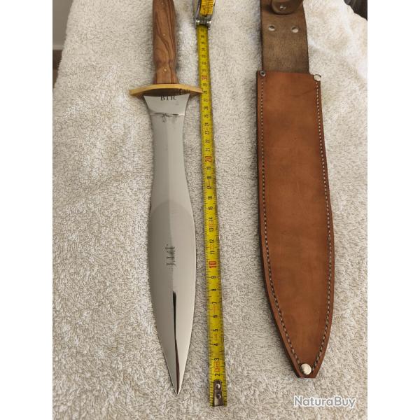 Dague de chasse artisanale