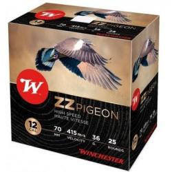 Cartouches Winchester ZZ Pigeon 12 70 36gr BJ