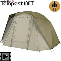 Abri Trakker Tempest Brolly 100T 1 place (Skull Cap Wrap seule)