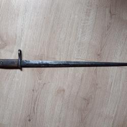 Baïonnette belge modèle 1916 sans fourreau Belgique
