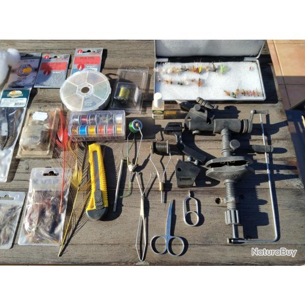BRADE - Gros ncessaire pour la confection des mouches, OFFRE A NE PAS RATER