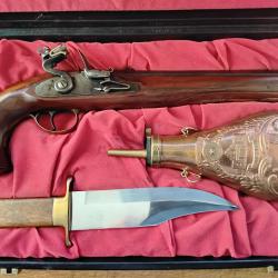 Coffret commémoratif pistolet Kentucky Texas.