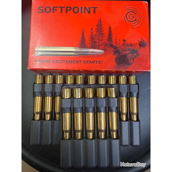 Sans prix de rserve lot balle 7x65r Blaser geco