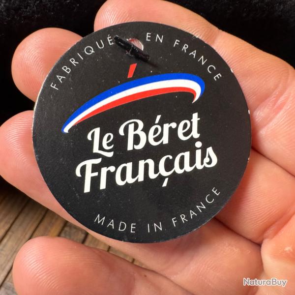 LE BRET FRANAIS NOIR CLASSIQUE HOMME FABRICATION FRANAISE