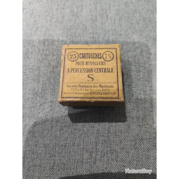 Bote complte 7mm poudre noire