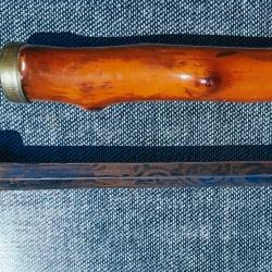 Belle canne épée ancienne fin 19ème siècle