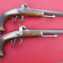 (Vraie) paire de pistolets Mle 1833