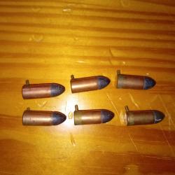 6 balles de lefaucheux 7mm