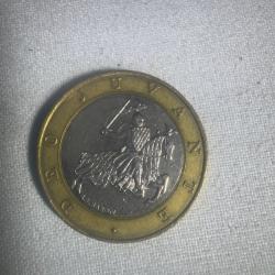 Pièce 10 Francs Monaco 1992 - Rainier III - Bimétallique