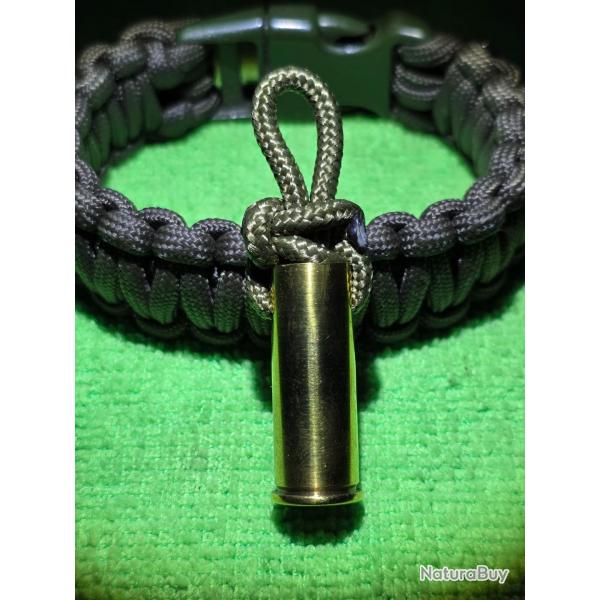 Porte-cl 44 magnum/rem/mag paracorde court GREEN