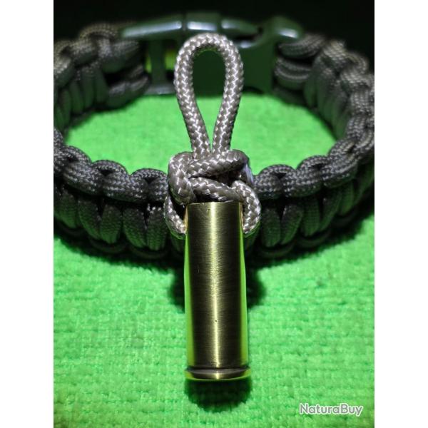 Porte-cl 44 magnum/rem/mag paracorde TAN