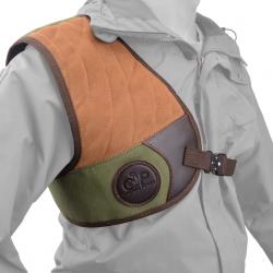 Gilet de protection en cuir Righty Hunter (vert) (3)