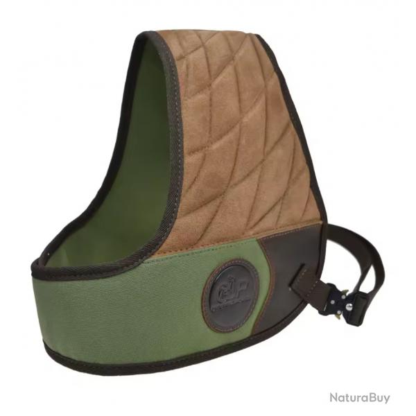 Gilet de protection en cuir Righty Hunter (vert) (4)