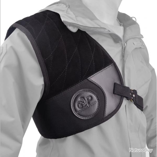 Gilet de protection en cuir Righty Hunter (noir) (3)