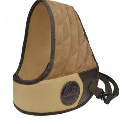Gilet de protection en cuir Righty Hunter (brun) (2)