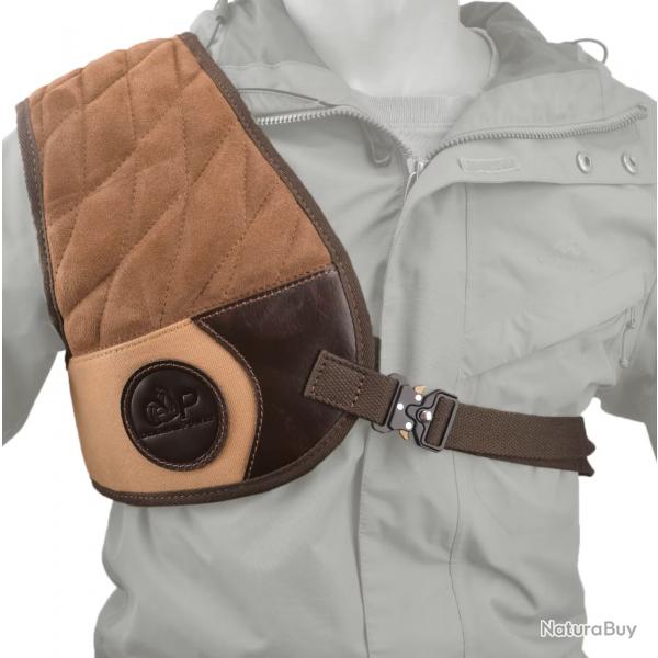 Gilet de protection en cuir Righty Hunter (brun) (3)