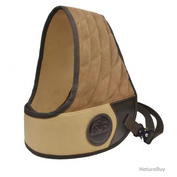 Gilet de protection en cuir Righty Hunter (brun) (4)