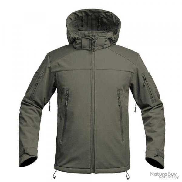 Veste Softshell kaki Fighter V2 Impermable et rsistante