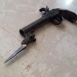 Pistolet à percussion A.Francotte